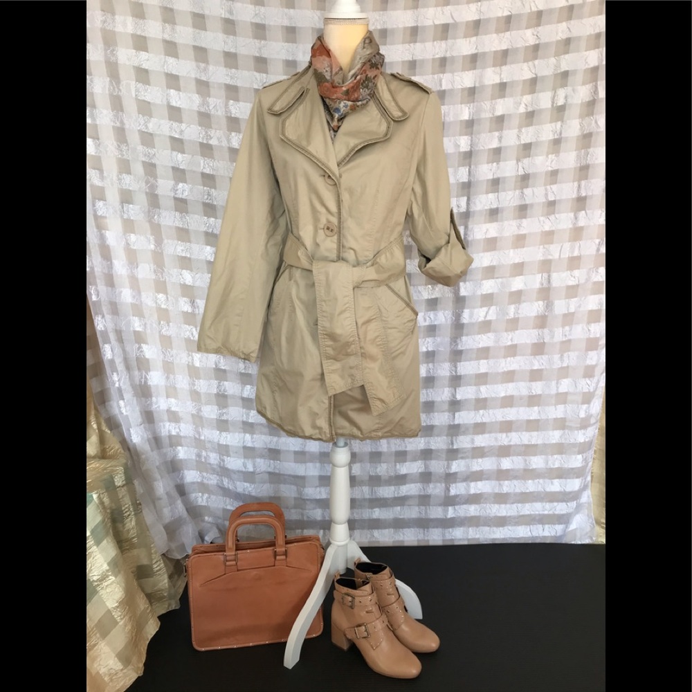 Snow Image woman’s trench coat size XL, cotton100%